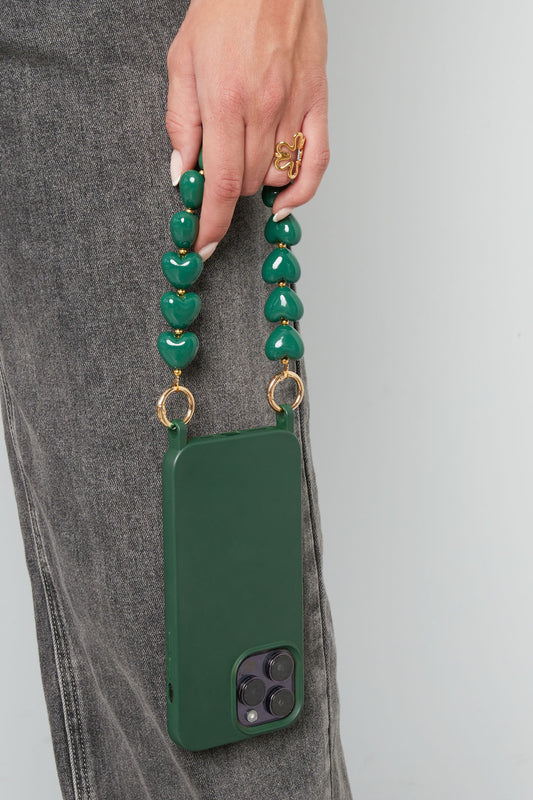 Classy hartvormig telefoonkoord