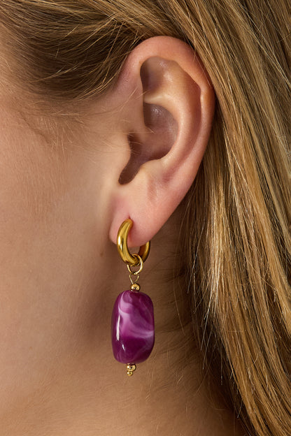 Hars oorbellen onregelmatige vorm Casual Dagelijks Eenvoudig Serie Dames sieraden