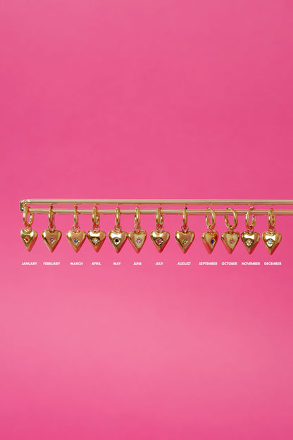 Geboortesteen oorbel