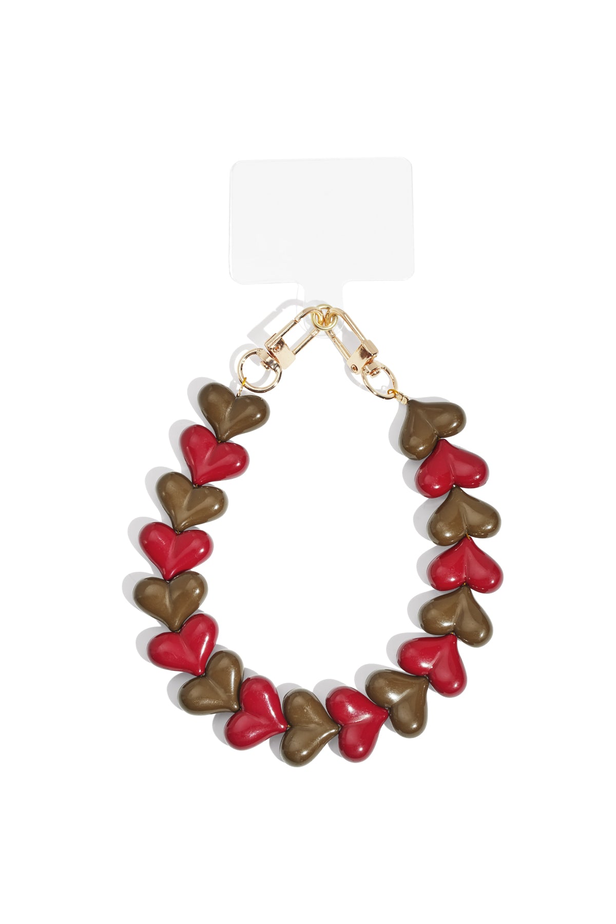 Dubbele hart telefoonkoord